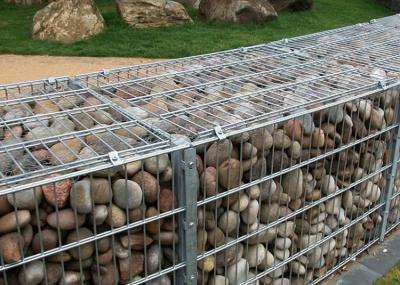 ISO14001 2x1x0.5m soldou a cerca de aço System de Gabion