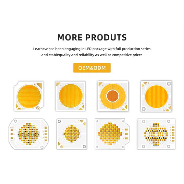 Bi-Color LED Chip 18W-30W 2800K-6500K Tunable COB Ra90