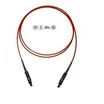 Single Core 6cores MU Type Fiber Optical Patch Cord Cable PC Multimode