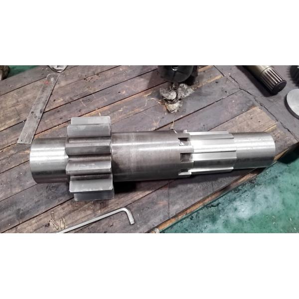 Eixo de engrenagem fazendo à máquina do dente reto do CNC com extinguir o