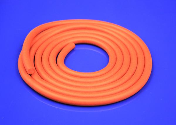 Round Silicone Sponge Rubber Strips 10-80a Hardness For Bottle Can Sealing