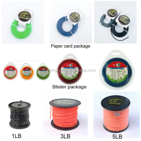 Nylon Brush Cutter Trimmer Line Grass Trimmer Line