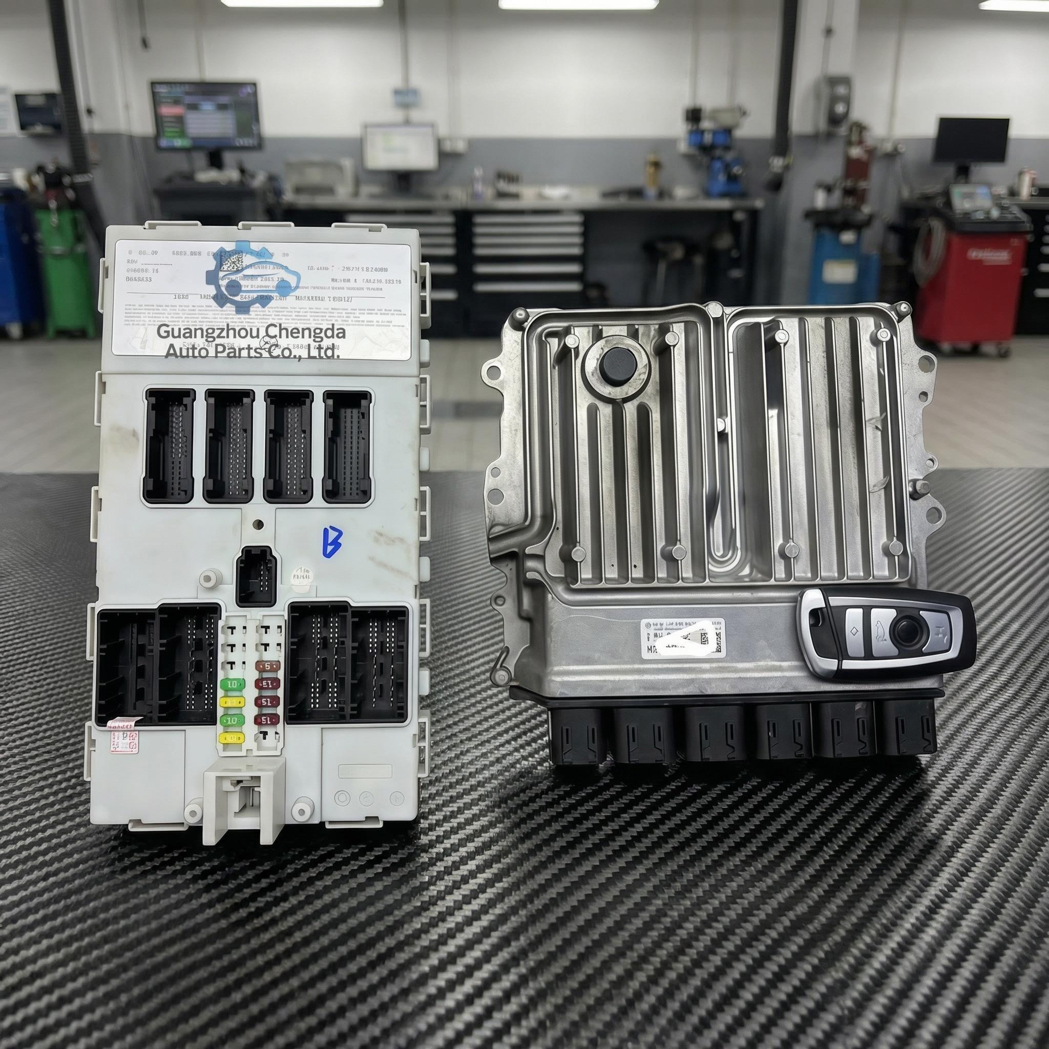 ECU Engine Module BDC Control Unit Set for BMW 3 5 Series G30 G31 F30 B48, Pre-Programmed Stable Performance