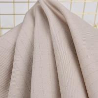 Tissu de coton 100% en coton, teint en blanc, poids varié