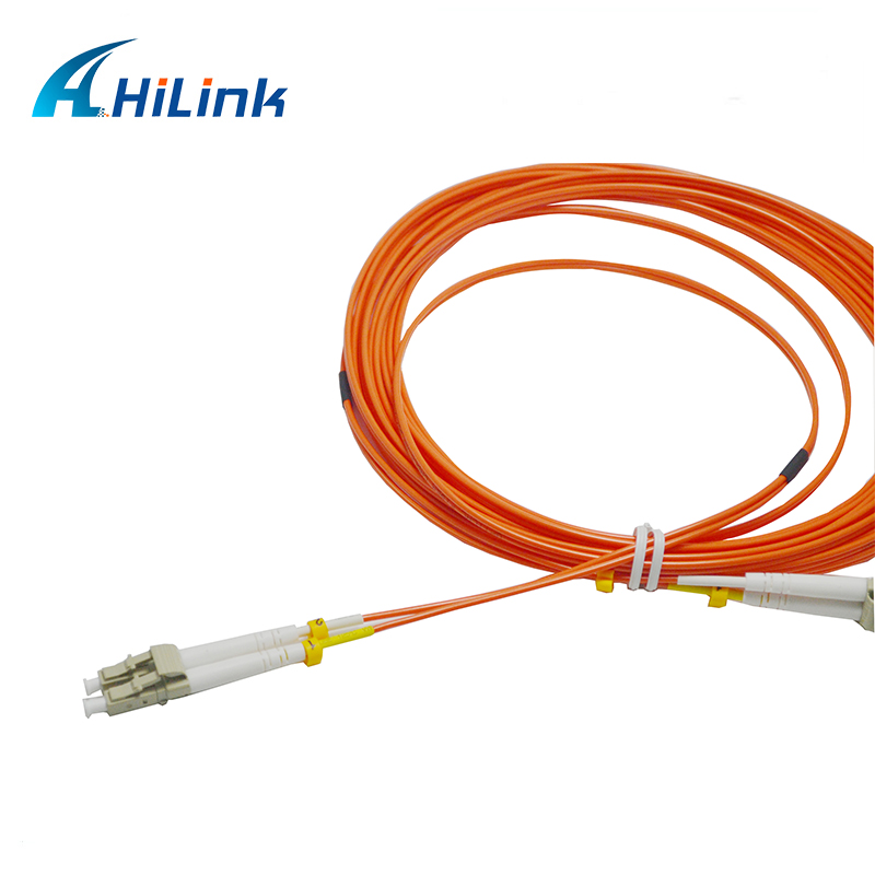 Мультимодный гибкий провод OM2 LC/UPC-LC/UPC оптического волокна LSZH 5M 3.0mm
