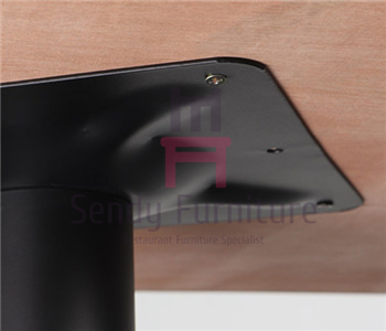 Толщина прочного обеденного стола крытая 3/4/5км ресторана с стороной твердой древесины