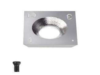 O Woodworking do carboneto de tungstênio do ODM do OEM utiliza ferramentas inserções do carboneto do quadrado 15x15x2.5-30°