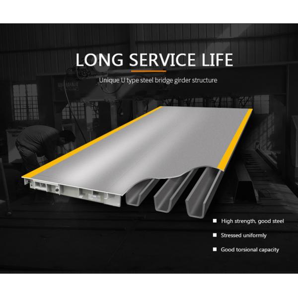 Modular Design 60 Ton Truck Weight Scale , Weighbridge Truck Scale With Printer