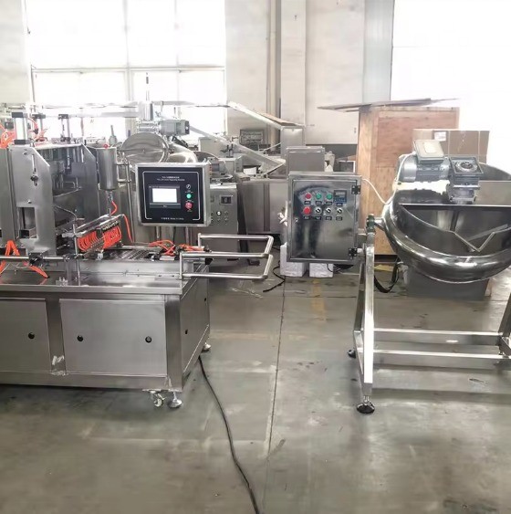 2-15 g/piece Automatic Pouring Gelatin Soft Sugar Candy Machine for Candy Production