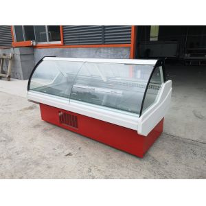 Коммерчески витрина Refrigerated вентиляторной системой охлаждения для гастронома еды и замороженных продуктов