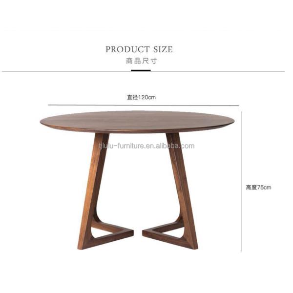 Mail Packing Y Dining Room Furniture Customized Modern Designs Round Solid Wood Coffee Table Top for Restaurant