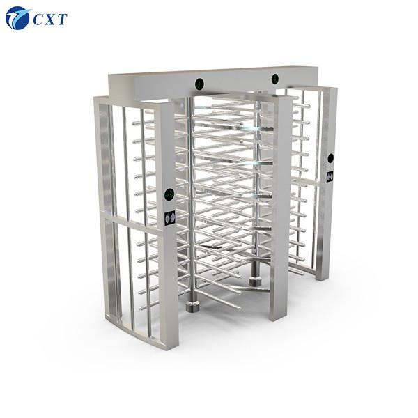 Dual Channels Building Site Turnstile Full Height Security Turnstiles CE Z1702A-90