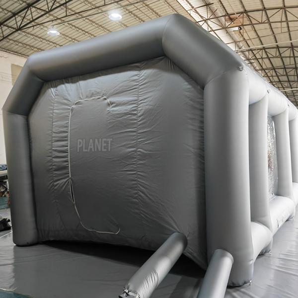 Estación de pintura de PVC portátil Estación de pintura de aerosoles móvil