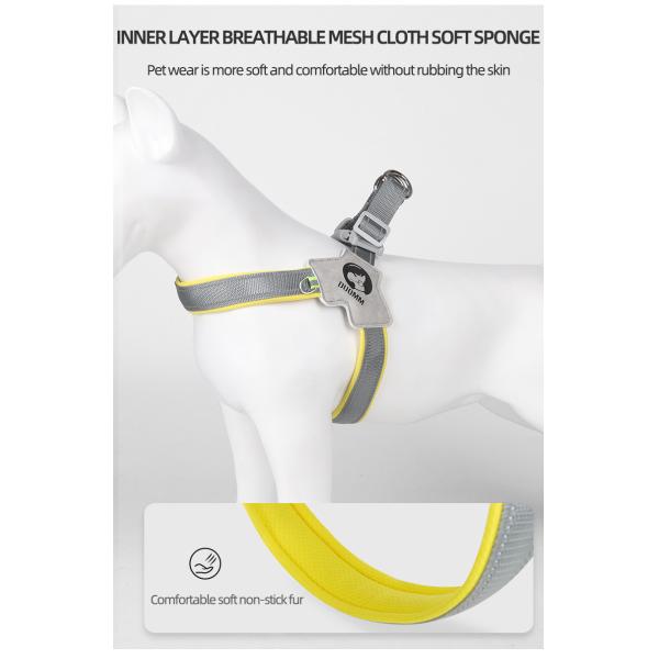 Домашний Y-образный шнур для собак Дыхательный отражающий шнур для маленьких и средних собак