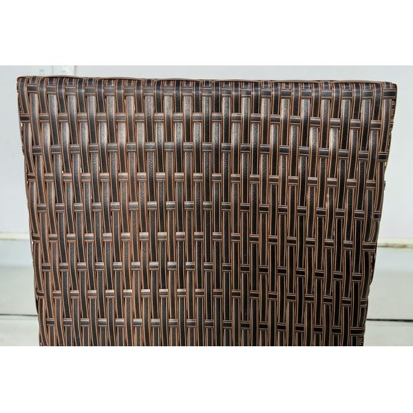 Factory Hot Sale Metal Frame PE Rattan Weather Resistance Indoor Outdoor Planter Stand Popular Flower Pot