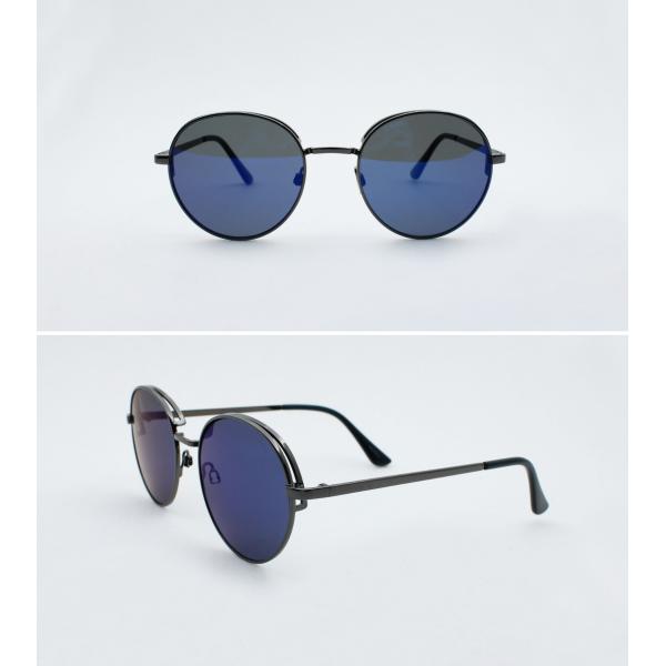 Polarised Vintage Sunglasses Men Women Retro Round metal Sunglasses UV 400 protection