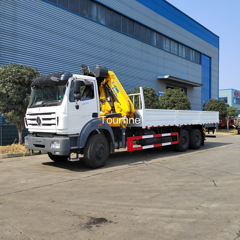Knuckle Boom Beiben 6×4 Truck Mounted Crane with 10 Ton Hydraulic Lifting