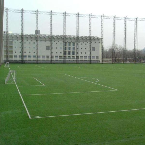 Outdoor Fake Grass Football Field  For 11 People Standard Game Stadium