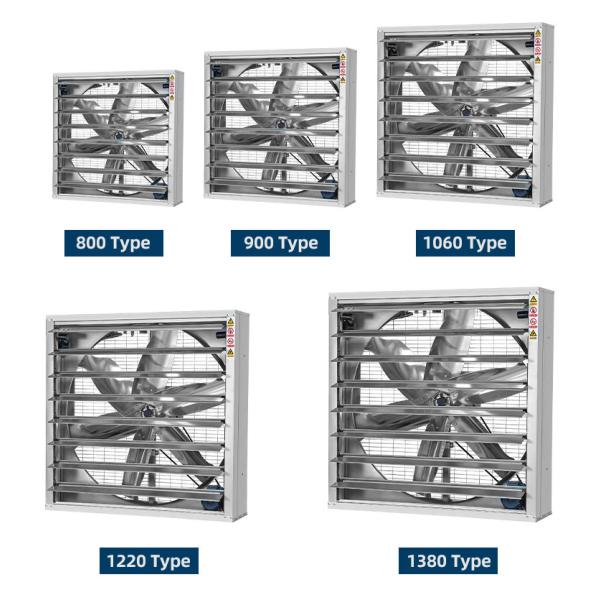 DHF belt type heavy duty industrial exhaust fan price greenhouse factory exhaust fan for industrial use supplier