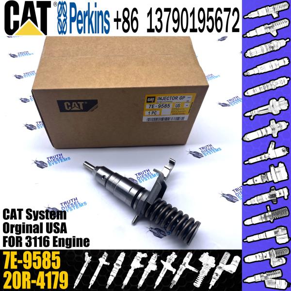 3116 3126 Engine Fuel Injector Nozzle 7E9585 0R-3742 7E-9585 For Caterpillar Excavator