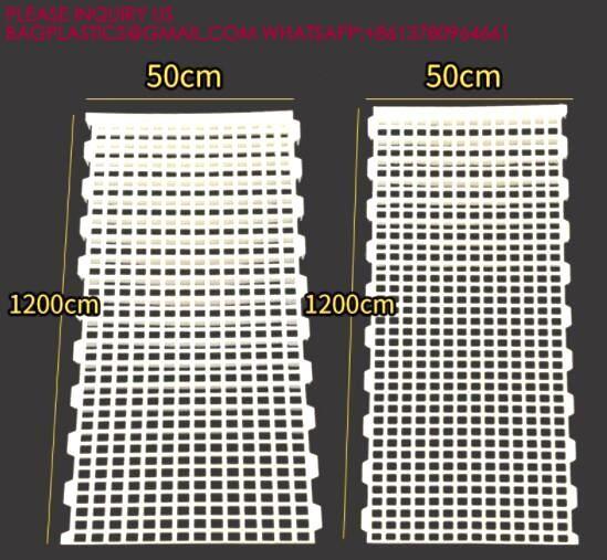Chicken Poultry Flooring 1200*500mm Duck Goose Floor Covering white color rabbit slat floor