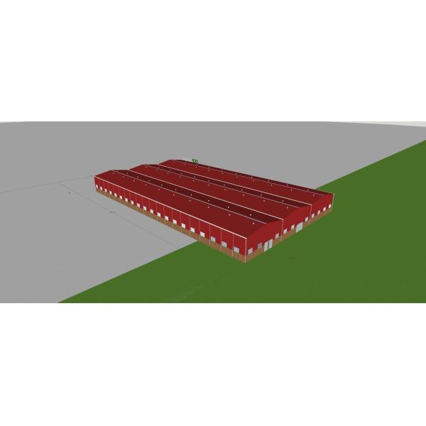 Здания мастерской удобрения склада стальной структуры стальные