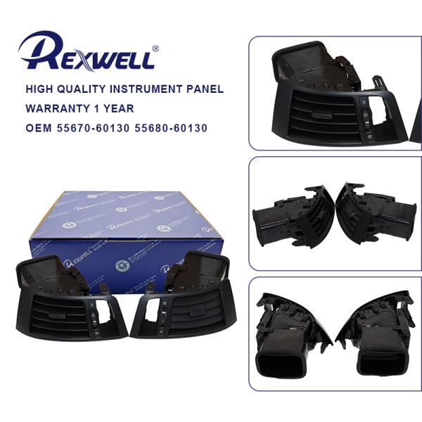 Auto Body Parts Genuine Car Instrument Panel Register A/C Heater Air Vent 55670-60130 55680-60130 For Toyota Land Cruiser PRADO LC200 2008-2013