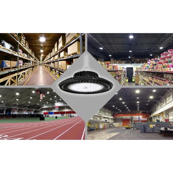 13000Lm LED High Bay Warehouse Lighting Fixture 100W 0-10V Optical Lens With Moso Driver