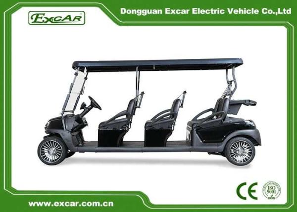 Excar Electric AC Golf Car 48V 5KW CE certificado 6 lugares Carro de caça de golfe