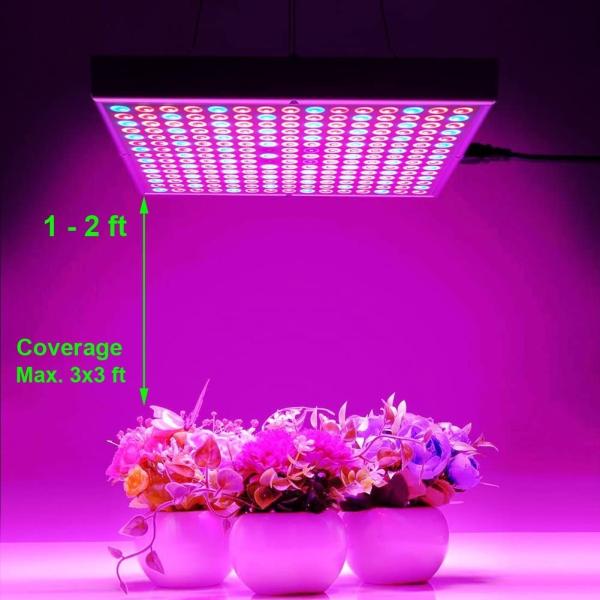 Red Blue White Panel 45w Led Grow For Seedling Vegetable Flower