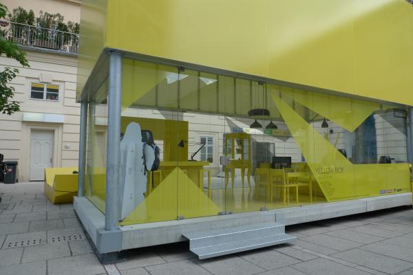 Expositions modulaires adaptées aux besoins du client de conteneur - bureau de trois ensembles