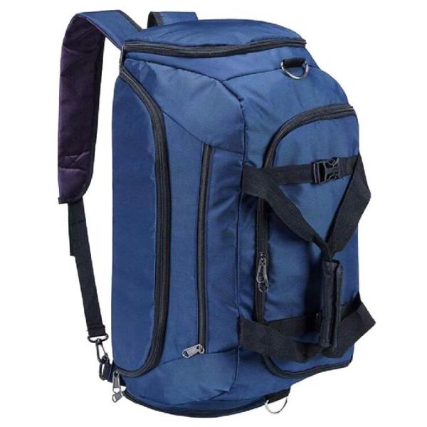 3 Way Waterproof 40L Gym Duffle Bag Backpack With 2 Shoes Compartment