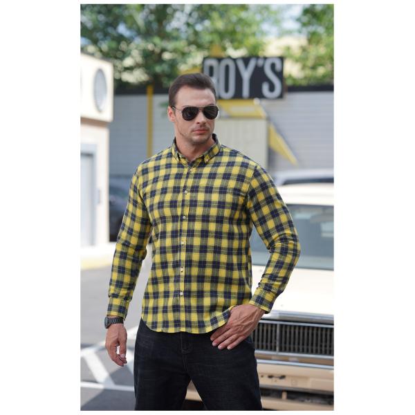 2022 Мода мужские рубашки осень длинные рукава плюс размер одежды для взрослой возрастной группы