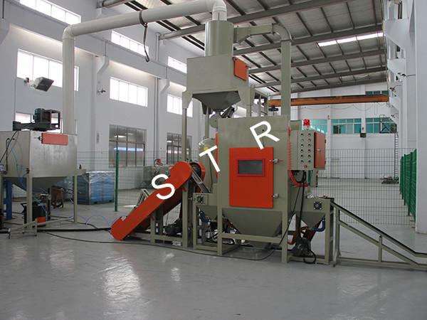 Industrial Blast Cleaning Equipment H Beam Steel Rust Removing Novel Design