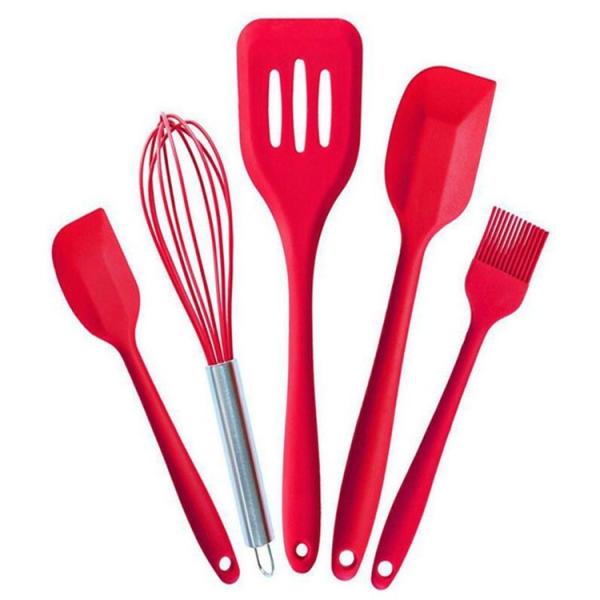 Food Grade Silicone Kitchen Utensils Soft Safe Silicone Cooking Tool Reusable Kitchenware
