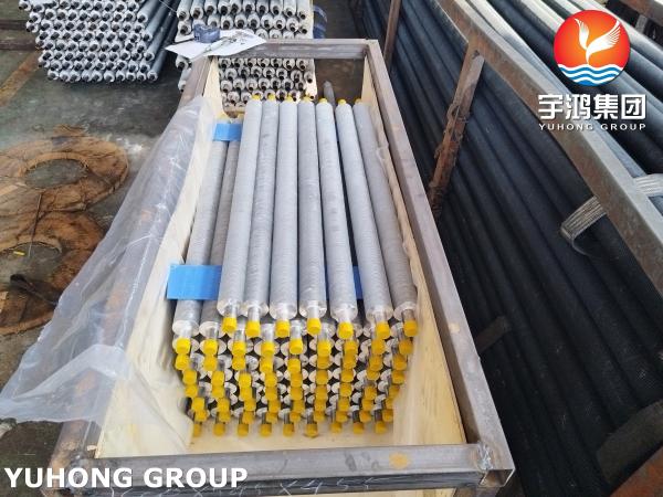 Boiler Economizer And Air Preheater ASTM A249 TP304 L Type Wound Fin Tube