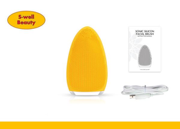 Portable waterproof Hot Sale Silicone Face Cleaner Brush mini UBS brush
