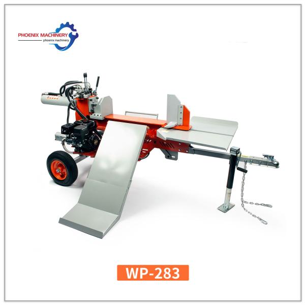 Horizontal 13-ton Electric Log Splitter Ideal for Small Scale Wood Splitting at Home