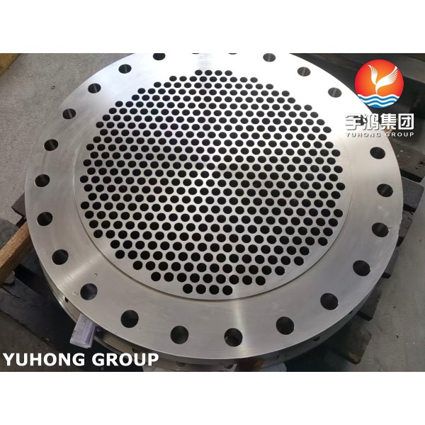 ASTM/ASME A/SA 182 F316Ti Corrosion Resistant High-Temperature Stationary Tubesheet for Heat Exchangers
