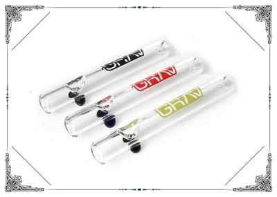 7 Inch Grav Glass Steamroller Smoking Pipes Hand Tobacco Pipe Mix Color