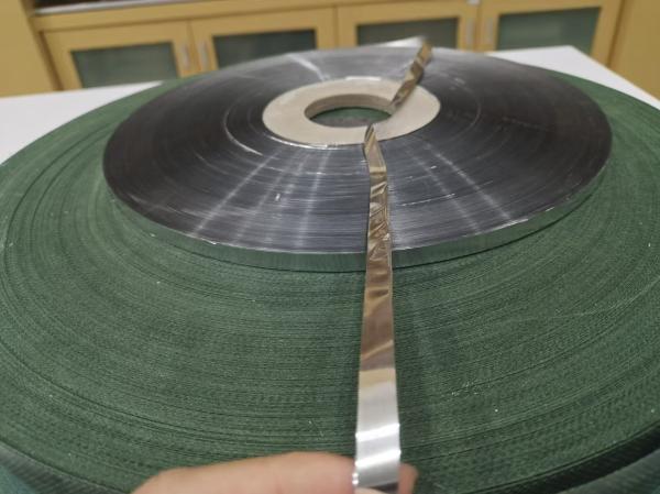 Faixa de alumínio Mylar personalizada com folha de alumínio combinada com suporte Mylar para cabos