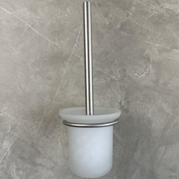 Установленные стеной инструменты стеклянного Bathroom Caddy щетки кухонной раковины очищая