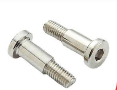 Brass C36000 Hex Head Captive Bolt Metric M8x25 Nickel Plating Valve Manufacturing