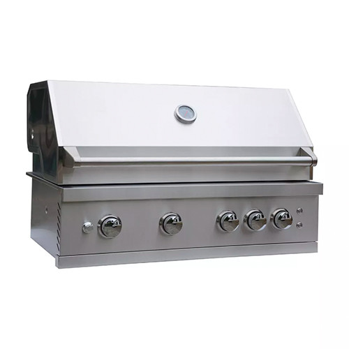 32" 30" 4 Burner Bbq Built In Gas Grills With Smoker Box