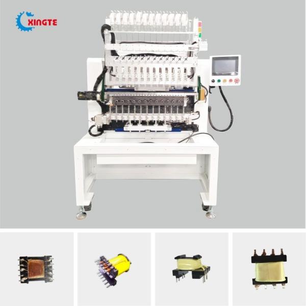 12 Axis Automatic Transformer Coil Winding Machine XT-TW1270 Bobbin Coil Winding Machine