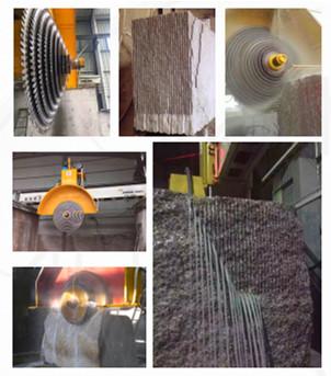 高精度ブロックブリッジ切断機 15m3/H 水消費と安全システム
