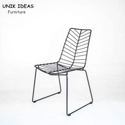 Coxim foliforme Unikideas de Mesh Dining Chairs Stacking Diamond Seat do fio