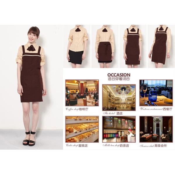 Coffee Shop Fine Dining Restaurant Uniforms With High - End Suit
