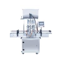 La machine de remplissage automatisée du SUS 304 2/4/6/8 têtes collent la sauce tomate de remplisseur de sauce à piments