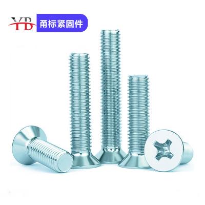 Carbon Steel Flat Countersunk Cross Head Screw Trade Original Box Packaging